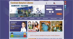 Desktop Screenshot of centrumbabylon.pl